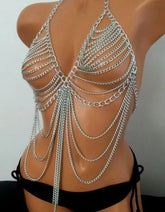 Chained Desire Body Jewelry chain with sleek and stylish design.